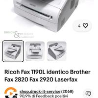 multifunzione RICOH Laser Fax