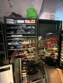 10SCAFFALATURE SCAFFALI minuteria ripiani divisori