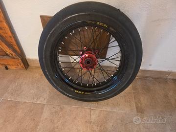ruota motard crf450 16 pollici tubeless 