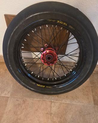 ruota motard crf450 16 pollici tubeless 