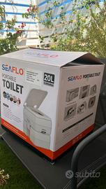 WC chimico portatile DARTMOOR 10L, nuovo mai usato