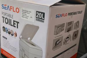 WC chimico portatile DARTMOOR 10L, nuovo mai usato