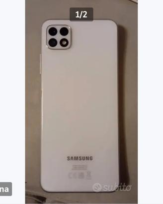 Telefono Samsung A22 5G bianco