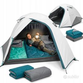 kit campeggio Twnda Decathlon MH100 3 persone 