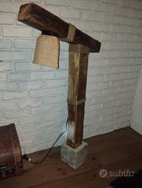 lampada artigianale da terra