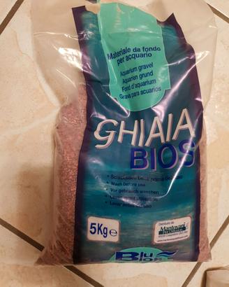 Ghiaia per fondo acquario