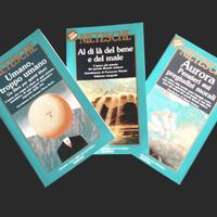 Nietzsche - lotto di 3 libri GTE Newton (1990)