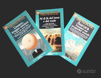 Nietzsche - lotto di 3 libri GTE Newton (1990)