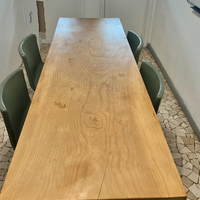 Tavolo legno massello con sedie