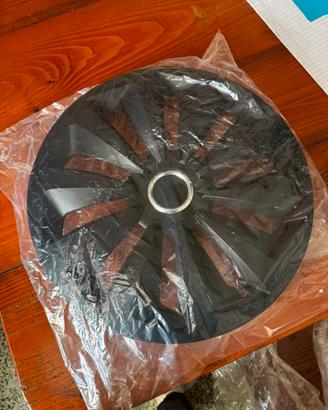 3 copricerchi auto universali