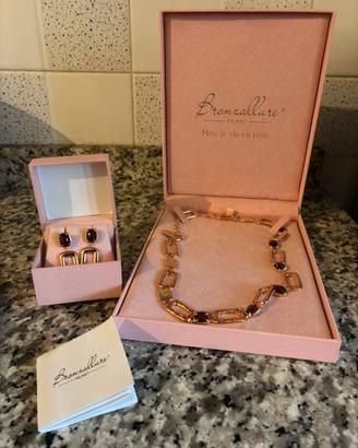 Collana + Orecchini Bronzallure