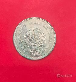 5 Pesos Messicani d'argento