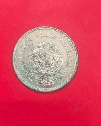 5 Pesos Messicani d'argento