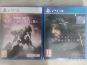 Death stranding 1 e Armored Core VI