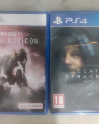 Death stranding 1 e Armored Core VI