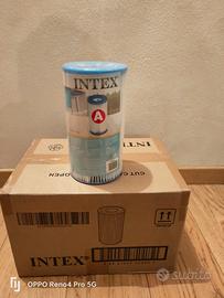cartucce piscina intex - confezione da 6 pezzi 