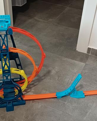 Pista Hotwheels Triplo Loop