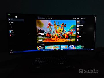 Monitor Curvo 34" 2k 160hz (QHD 3440x1440p)