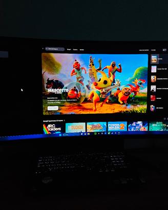 Monitor Curvo 34" 2k 160hz (QHD 3440x1440p)