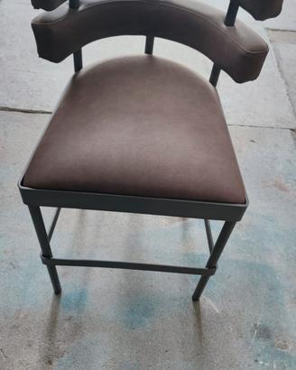 Set 4 Sedie design moderno con schienale imbottito