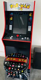 Pacman arcade con sgabello 