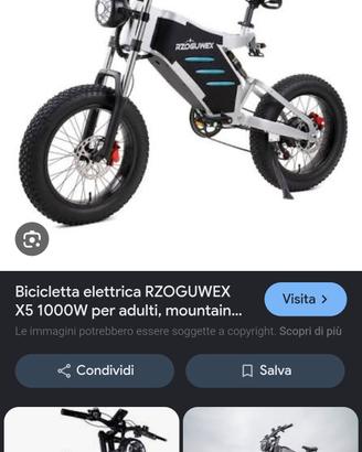 bici elettrica da riparare..