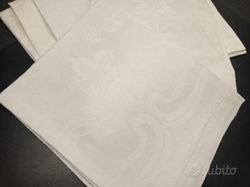 4 asciugamani cotone damascato 