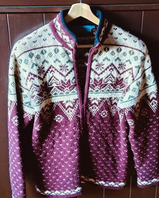 cardigan con zip 