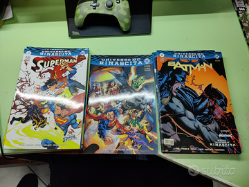 DC universo la rinascita super man e Batman