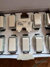 10 interruttori bticino magic 5001 nuovi