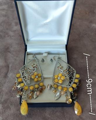 Orecchini Pendenti Donna Stile Etnico Chandelier C