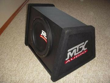 Subwoofer in cassa MTX RT12AV diametro 12 pollici