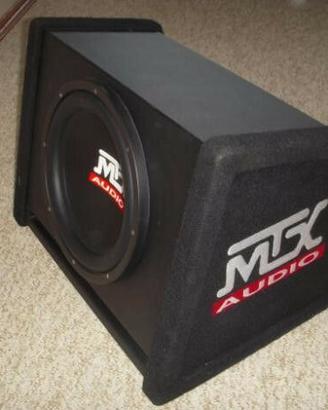 Subwoofer in cassa MTX RT12AV diametro 12 pollici
