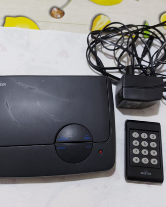 Segreteria telefonica con telecomando mai usata
