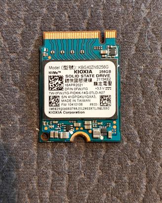 SSD Kioxia 256gb