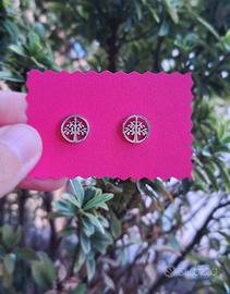 orecchini "Albero della Vita" in ACCIAIO 