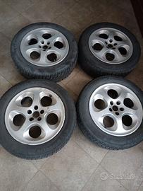 gomme Michelin con cerchi 16 alfa fiat