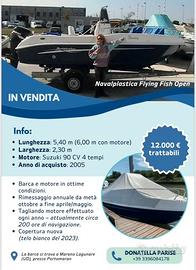 Flying Fish Open 550 Navalplastica