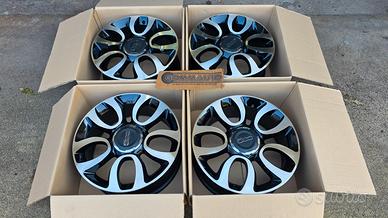 Cerchi in lega fiat 500 l raggio 17 originali