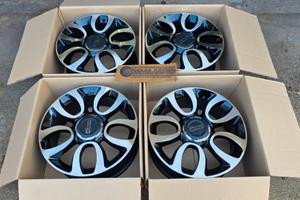 Cerchi in lega fiat 500 l raggio 17 originali