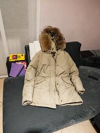Woolrich Artic Luxury park XL beige donna