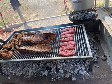 Griglia acciaio inox aisi 304