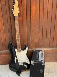 Chitarra Elettrica con Amplificatore
