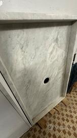 Piatto doccia marmo Carrara 140x70