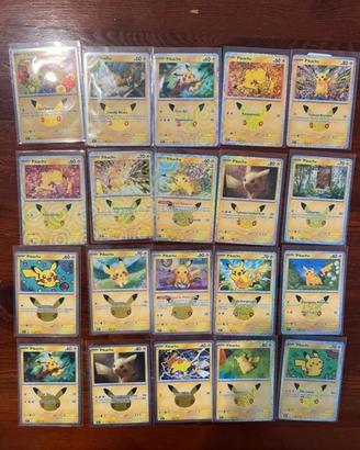 Lotto Pikachu 30º anniversario