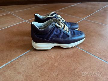 Scarpe Hogan Interactive donna in pelle viola