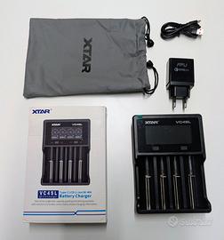 XTAR VC4SL – Caricabatterie USB-C – Ni-MH, Li-ion