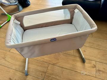 Chicco Next2me culla+materassino,cuscino antiacaro