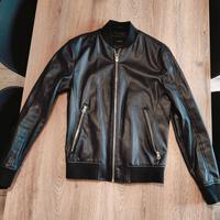Giacca ecopelle uomo Zara taglia S