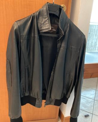 Giubbino da uomo in pelle